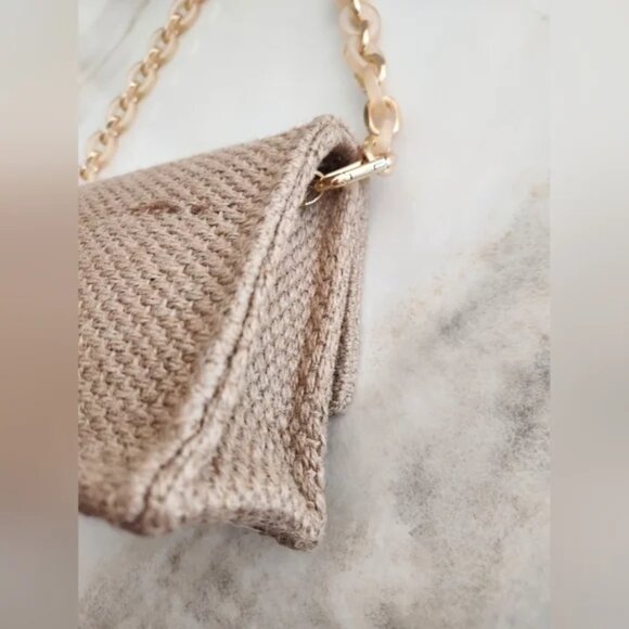 Dior Raffia Straw Bag Acrylic shoulder strap - Picture 13 of 16